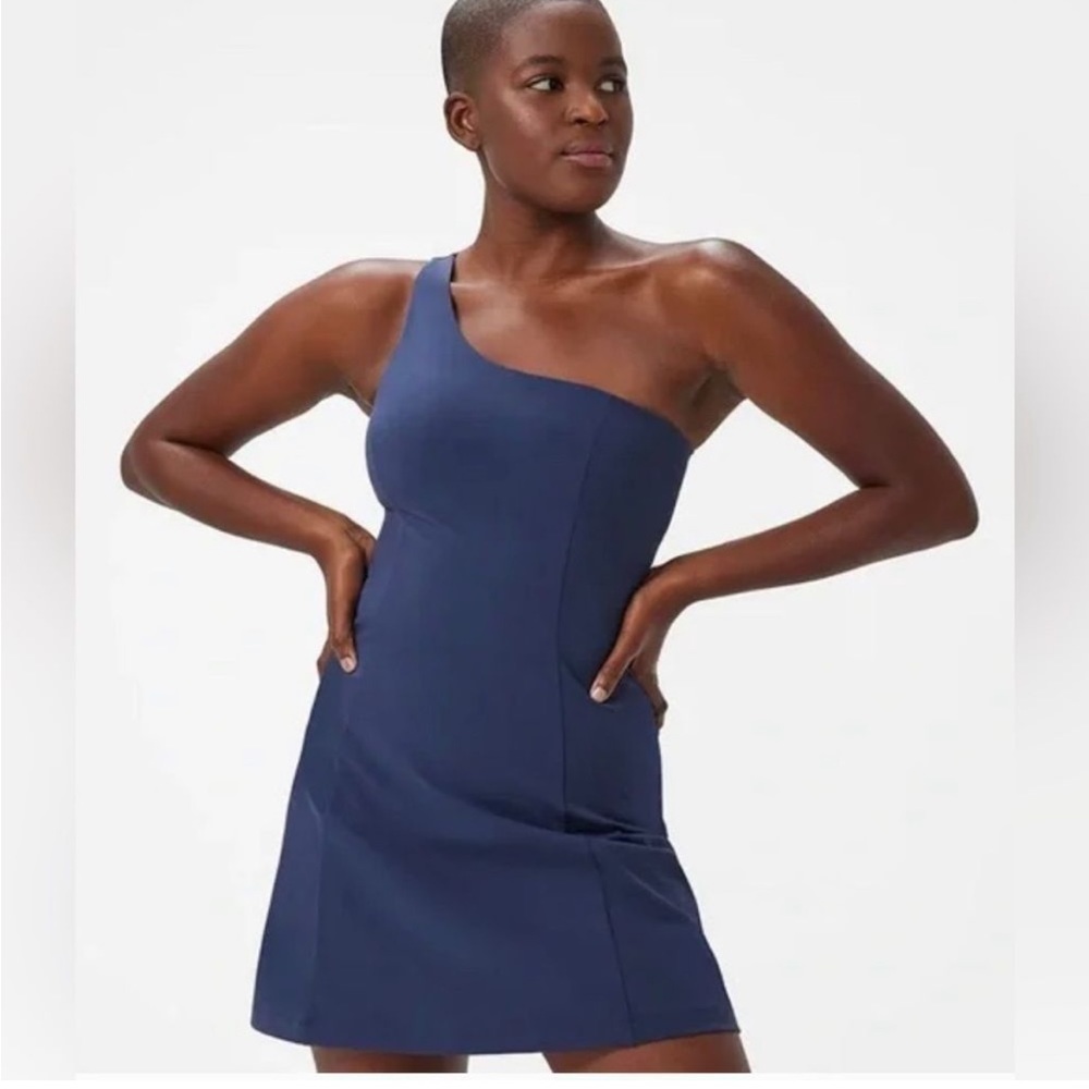 Outdoor Voices 1 shoulder dress